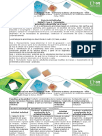 Guía de Actividades y Rúbrica de Evaluación - Fase 4 - Formulación