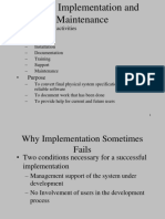 Chapter 13 System Implementation and Maintenance (ForBCA)