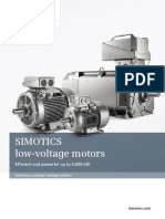 Simotics Low Voltage Motors en