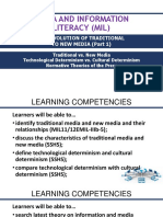 Evolution of Traditional To New Media Module 2