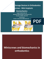 9-Miniscrews in Orthodontics Biomechanics-Case Report-Oussama Sandid - Mohamad Aboualnaser-Awatef Shaar-Miniscrews Mini-Implant en Orthodontie PDF