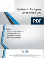 Updates in Philippine Competition Law: 31 July 2017