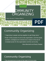 Community Organizing Report