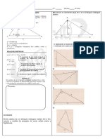 Relações Métricas Triangulo Ret. Atividades