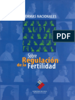 Normas Nacionales Sobre Regulación de La Fertilidad PDF