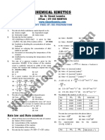 Chemical Kinetics IIT-JEE (JEE Main and Advanced)