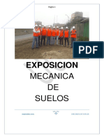 Exposicion Mecanica de Suelos