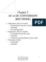 Ac To DC Conversion (Rectifier) : Power Electronics and Drives (Version 3-2003), Dr. Zainal Salam, 2003 1