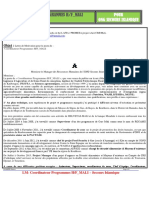 Lettre de Motivation - Diakité Drissa Pour Votre Poste de Coordinateur de Programme/Program Coordinator Au Mali