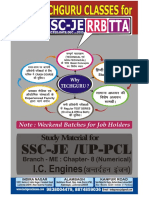 358SSCJE - (I.C. Engines) Numerical