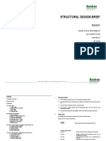 Structural Design Brief - Rev 0