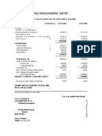 Gautam Engineers Limited: (Gross TDS - Rs.15,74,410/ - P.Y. - Rs. 14,76,409/-)