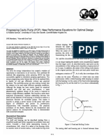 PCP: New Performance Equations For Optimal Design