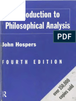 John Hospers-An Introduction To Philosophical Analysis - Fourth Edition (1997)