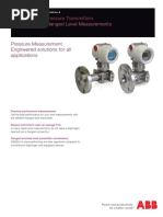 Cost Effective Flanged Level Measurements: 2600T Series Pressure Transmitters