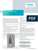 Siemens P1 Panelboards