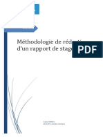 Méthodologie de Rapport de Stage