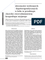 Fizykoterapia A Bol Kregoslupa Szyjnego PDF