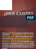 Dios Existe