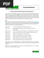 Hoist Standards PDF