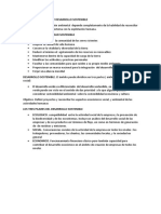 Conservacion y Desarrollo Sostenible