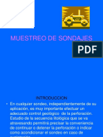 Muestro de Sondajes Diamantinos 2