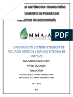 Diplomado en Gestión Integrada de Recursos Hídricos y Manejo Integral de Cuencas