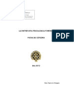 La Entrevista Psicologica Forense PDF