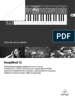 Manual Behringer DeepMind 12 Español