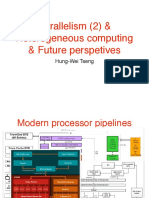 Parallelism (2) & Heterogeneous Computing & Future Perspetives