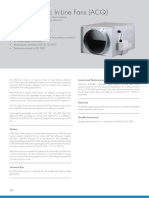 In-Line Fans Acoustic In-Line Fans Acq