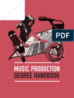 Berklee Online Music Production Degree Major Handbook