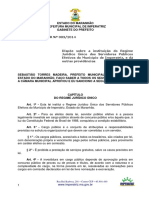 003 - Regime Jurídico Único - Lei Complementar N 0032014 PDF