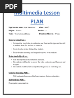 Multi-Media Lesson Plan - Flame