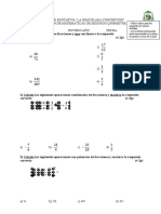 Examen de Noveno Primer Quimestre