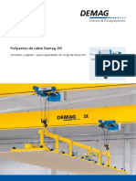 Demag Polipasto de Cable Catalogo Comercial Del Producto Con Especificaciones Tecnicas 423440