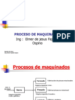 Maquinado-Proceso de Mecaanizado PDF