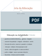 História Da Educacao Na Antiguidade Slide