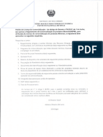 Pedido de Licenciamento de Comercializacao de Minerais