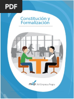 MEP Guia Constitucion y Formalizacion PDF