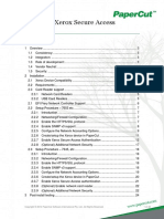 PaperCut MF - Xerox Secure Access Manual