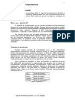 Apostila Metrologia Química