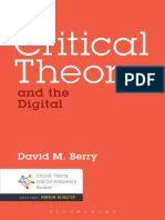 Critical Theory and The Digital PDF