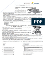 Prueba 11 de Lenguaje y Matematicas 5°