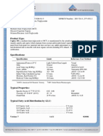 Tech Data Sheet Captex 355 Food Grade Preservative Free MCT