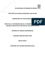 Practica 1 Fisicoquimica 3 Reporte