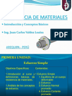 Resistencia de Materiales Fase I