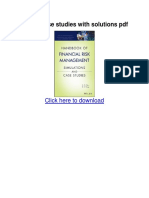 Finance Case Studies With Solutions PDF