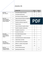 Samuelson and Nordhaus, Economics, 19e: Splits Chapter Guide