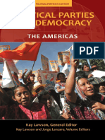 (Political Parties in Context) Kay Lawson, Jorge Lanzaro-Political Parties and Democracy - Volume I - The Americas-Praeger (2010) PDF